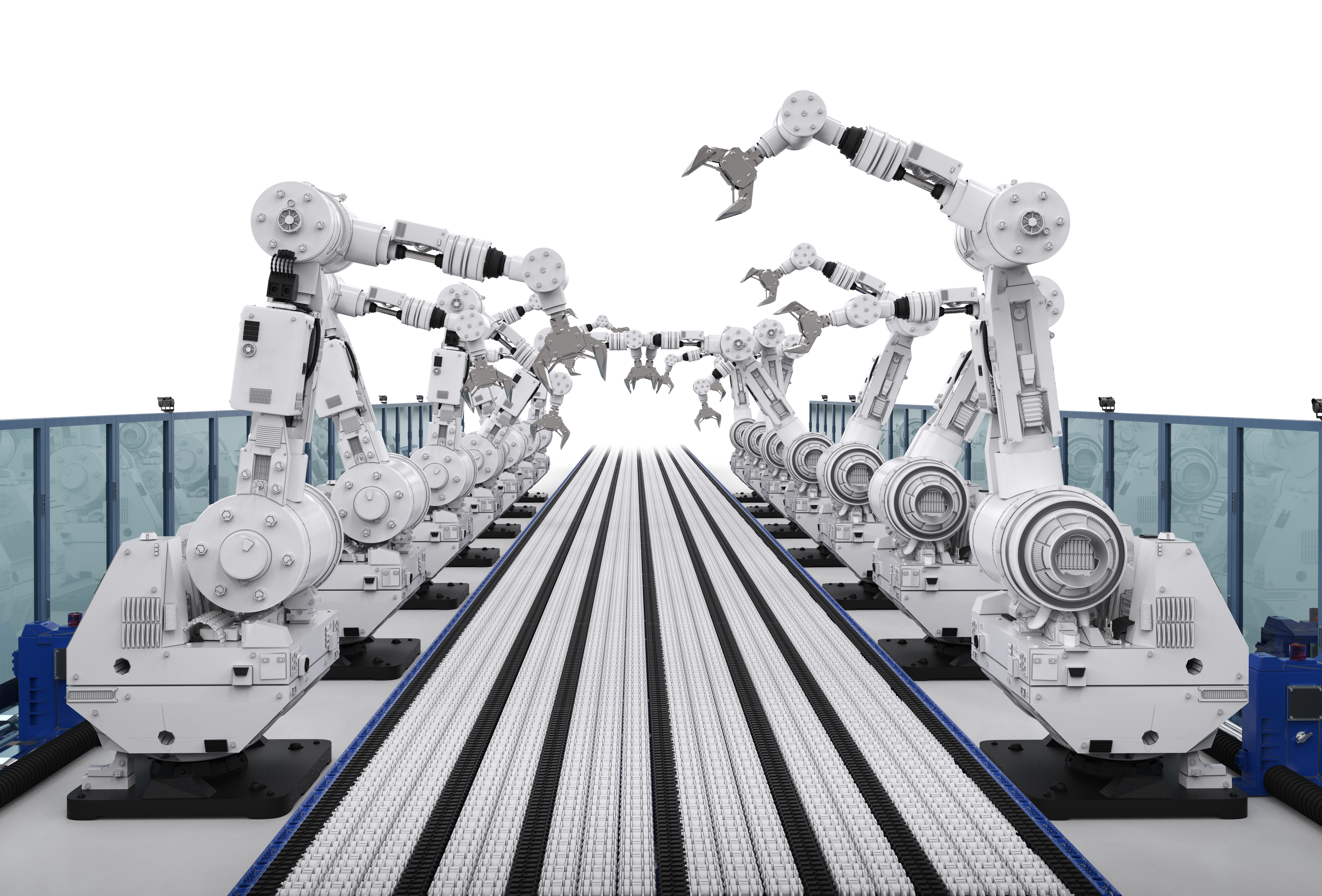 2021年全球工业机器人技术市场竞争格局分析-市场集中度不高且波动下降